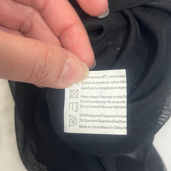 NWT Zeagoo Women Tank Top Sz Large Sequin Sheered Party Black - Picture 8 of 10